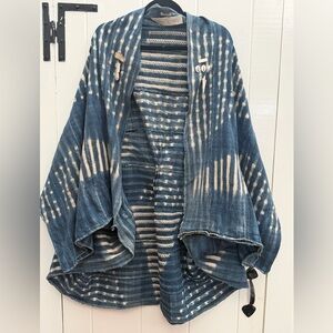 Twine & Twig Indigo Paneled Jacket
